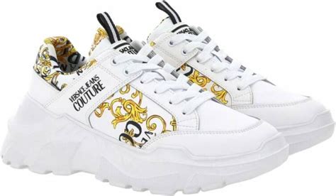 versace jeans schoenen heren wit|Versace Jeans Couture Shoes for Men .